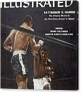 Floyd Patterson, 1958 World Heavyweight Title Sports Illustrated Cover Canvas Print