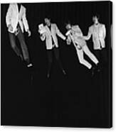 Flying Beatles Canvas Print