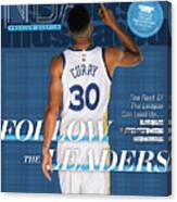 Follow The Leaders 2017-18 Nba Basketball Preview Sports Illustrated Cover Canvas Print