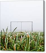 Football Goal Canvas Print