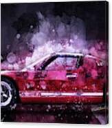 Ford Gt 40 Night Moves Canvas Print