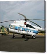 Former East German Air Force Mi-8s Canvas Print