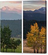 Four Seasons - Longs Peak Canvas Print