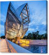 France, Paris, Boulogne, Ville De Paris, Bois De Boulogne, Louis Vuitton  Foundation Building (architect Frank Gehry) Canvas Print / Canvas Art by  Massimo Borchi - Fine Art America