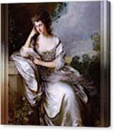 Frances Browne By Thomas Gainsborough Canvas Print
