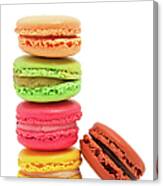 French Macaroons Canvas Print