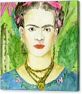 Frida Kahlo Ii Canvas Print