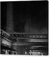 Furnaces By Night Canvas Print