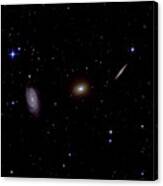Galaxies (ngc 5985 Canvas Print