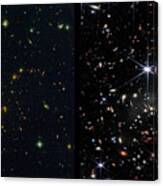 Galaxy Cluster Smacs 0723 Canvas Print