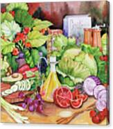 Garden Salad Canvas Print