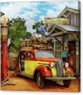 Gas Station - Fresh Delivery To Pie Town 1940 Canvas Print