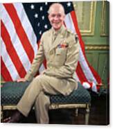 General Dwight D. Eisenhower Posing Canvas Print