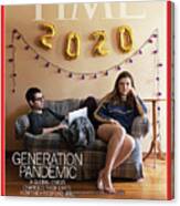 Generation Pandemic Time Cover Canvas Print