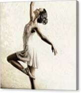 Genteel Dancer Canvas Print