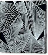 Geometric Pattern-1-colour-3 Canvas Print