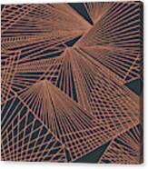Geometric Pattern 3-colour-3 Canvas Print