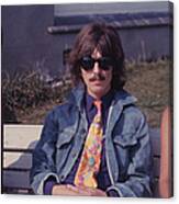 George Harrison On The Magical Mystery Canvas Print