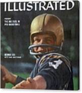 George Izo Notre Dame Quarterback Sports Illustrated Cover Canvas Print