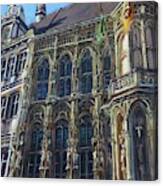 Ghent, Town Hall, Belgium Canvas Print