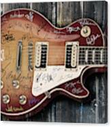Gibson Les Paul Guitar Fantasy Canvas Print