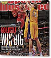 Go Little, Win Bing 2011 Nba Playoff Preview Issue Sports Illustrated Cover Canvas Print