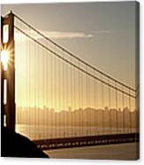 Golden Gate Bridge Panorama Canvas Print