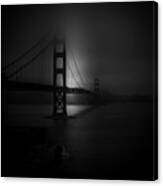 Golden Gate - Night Study Canvas Print
