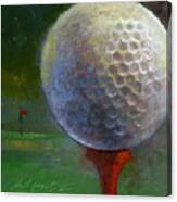 Golf Ball Canvas Print