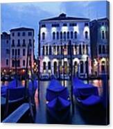 Gondolas, Venice, Italy Canvas Print