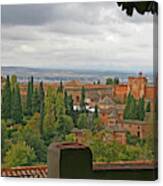 Granada, Spain - Alhambra Canvas Print