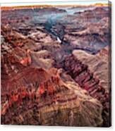 Grand Canyon Winter Sunset Canvas Print