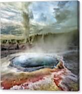 Grand Geyser Eruption Canvas Print
