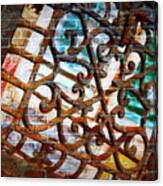 Grate Abstract Canvas Print