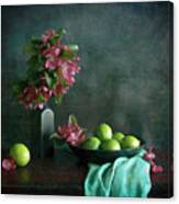 Green & Red Canvas Print