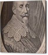 Gustavus Adolphus King Of Sweden 17th Canvas Print
