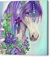 Gypsy Violet Horse Canvas Print