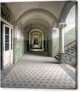 Hallway Full Of Decay Canvas Print