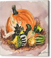 Happy Thanksgiving Canvas Print