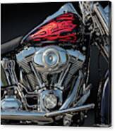 Harley Davidson Softail Canvas Print