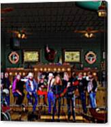 Harley Station Saloon Canvas Print