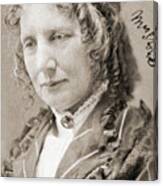 Harriet Beecher Stowe Canvas Print