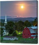 Harvest Moon Canvas Print