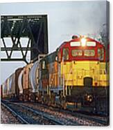 Heading West At 60th Street Canvas Print