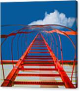 Heaven\'s Ladder To Your Cloud. Canvas Print