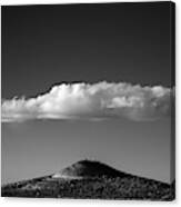 Hill And Cloud Canvas Print