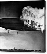 Hindenburg Explosion Canvas Print