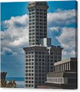 Historic Smith Tower Of Seattle Canvas Print