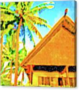 Home In Fiji Canvas Print
