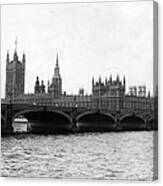 Houses Of Parliament Canvas Print